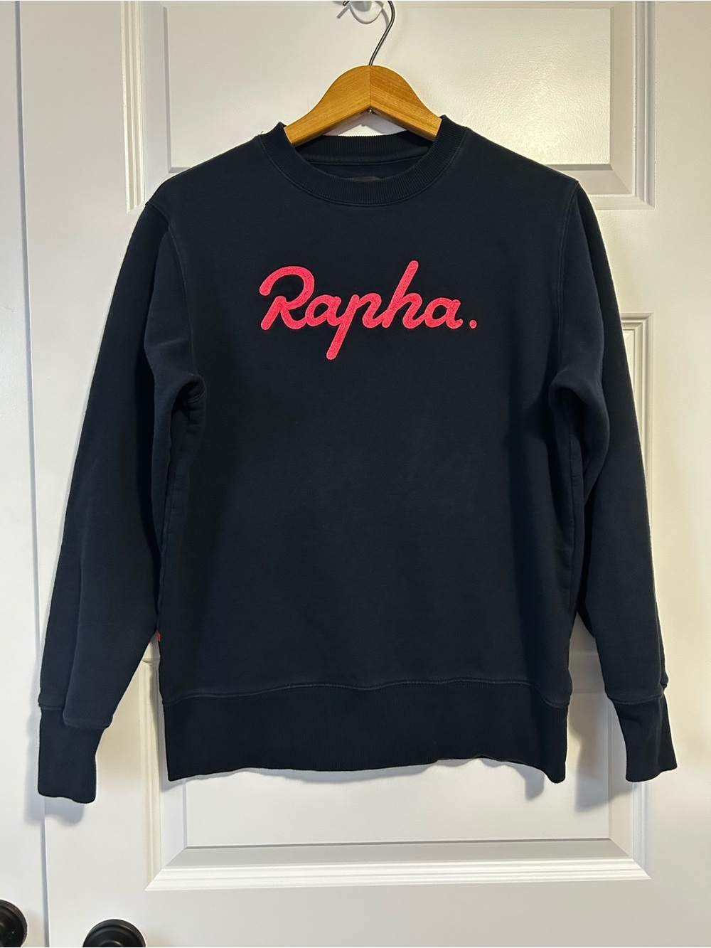 Rapha Blue Crewneck Sweatshirt Medium Cycling